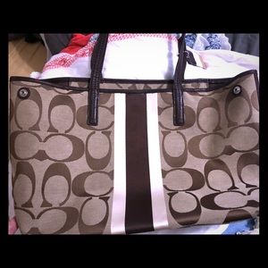 Coach tote bag.